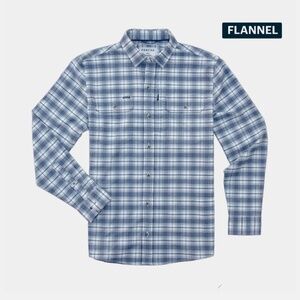 Poncho Men’s Button Down Flannel Shirt XL